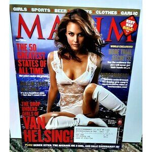 Maxim Magazine May 2004 Josie Maran